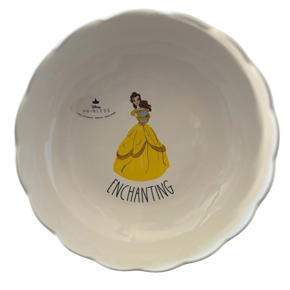 NWT Rae Dunn artisan collection by magenta Disney Princess bowl